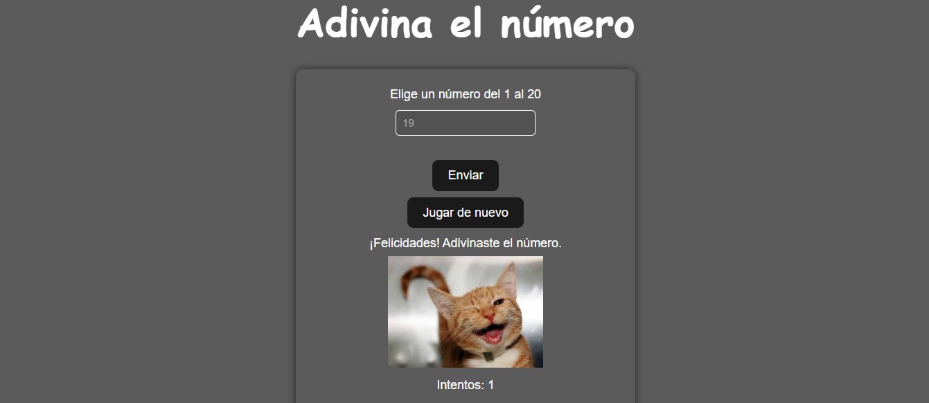 Adivina el número