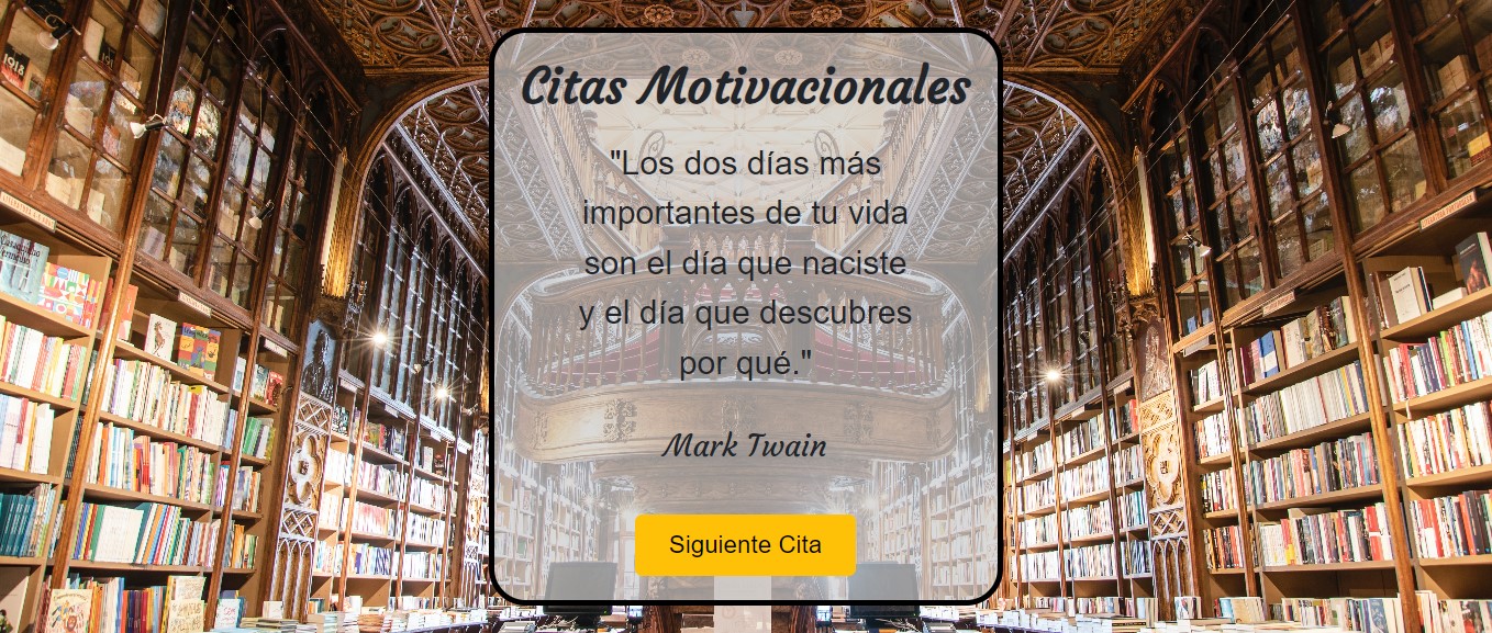 Citas Aleatorias