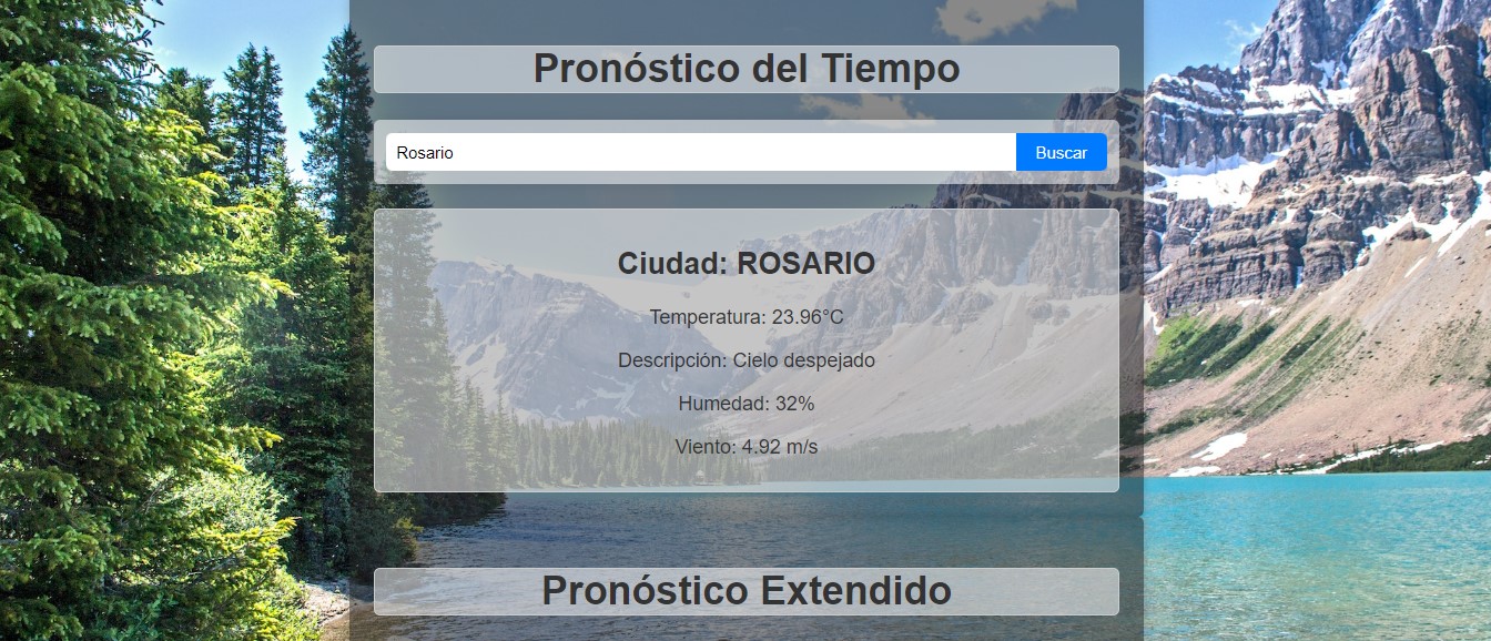 Pronostico del tiempo